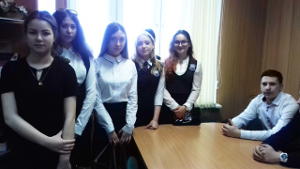 Представительный орган посетили юные ленчане